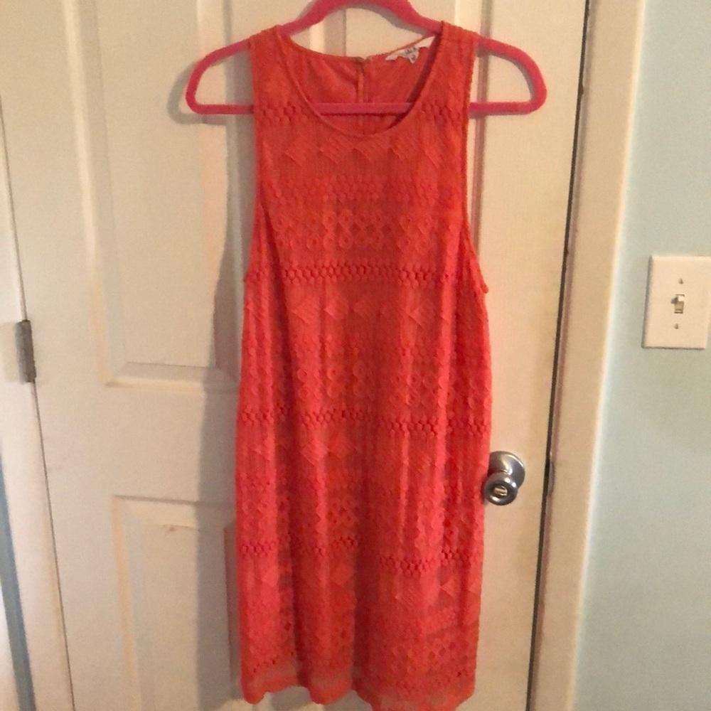 Coral sundress